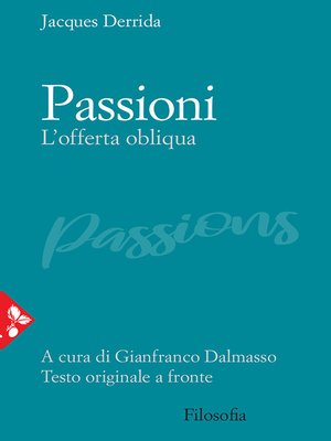 cover image of Passioni